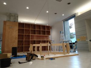 桐製組子シーリングオブジェ