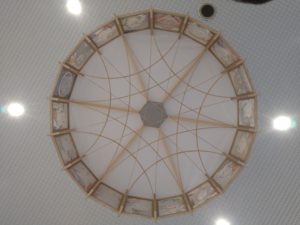 桐製組子シーリングオブジェ