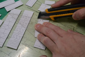 時代箪笥調の名刺ケース