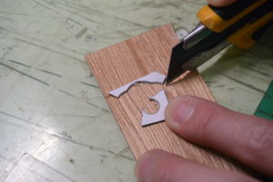 時代箪笥調の名刺ケース