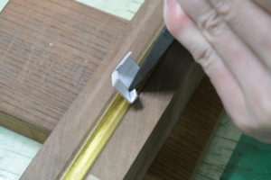 時代箪笥調の名刺ケース