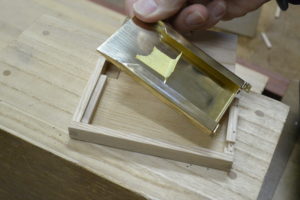 時代箪笥調の名刺ケース