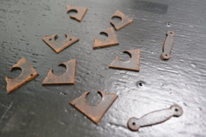 時代箪笥調の名刺ケース