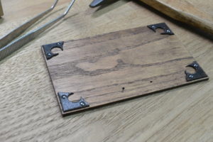 時代箪笥調の名刺ケース