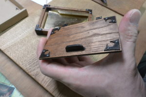 時代箪笥調の名刺ケース