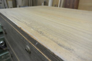 桐箪笥の復元、変形五ノ三