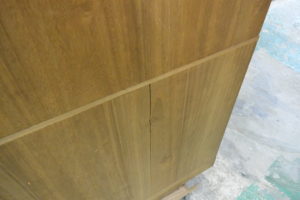 桐箪笥の復元、変形五ノ三