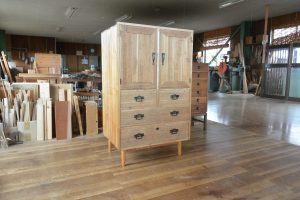 金庫の内側箪笥をチェストに再生