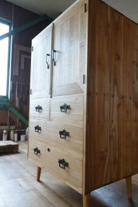 金庫の内側箪笥をチェストに再生