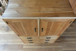 金庫の内側箪笥をチェストに再生