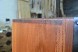 三つ重ね整理箪笥から北欧ビンテージ調チェスト二竿とTVボードに改造