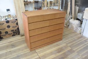 特注総桐小袖チェストの作製