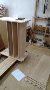 特注総桐小袖チェストの作製