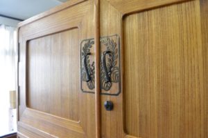 総桐三つ重ね二竿を塗装のみアレンジ