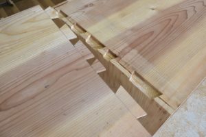 時代箪笥をソファとオットマンに改造