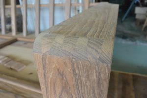 時代箪笥をソファとオットマンに改造